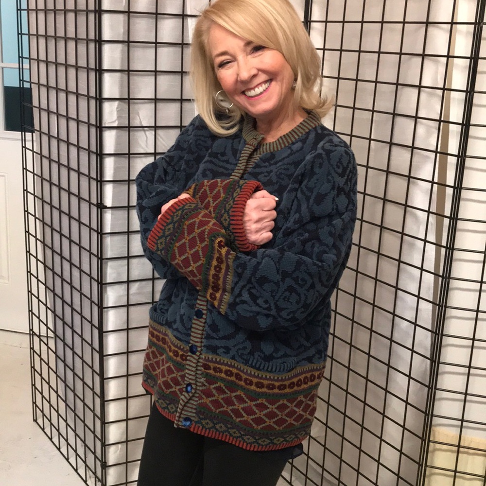 British Wool/Chenille Sweater